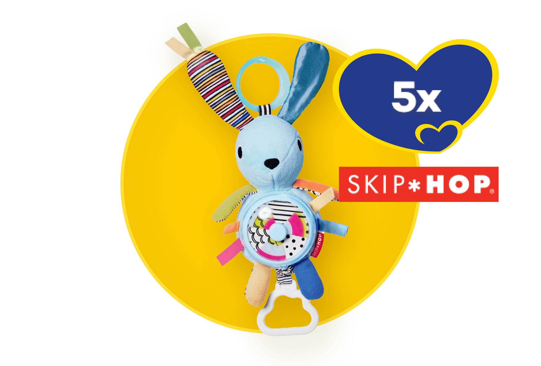 Skip Hop Zabawka aktywny królik wesołe podwórko